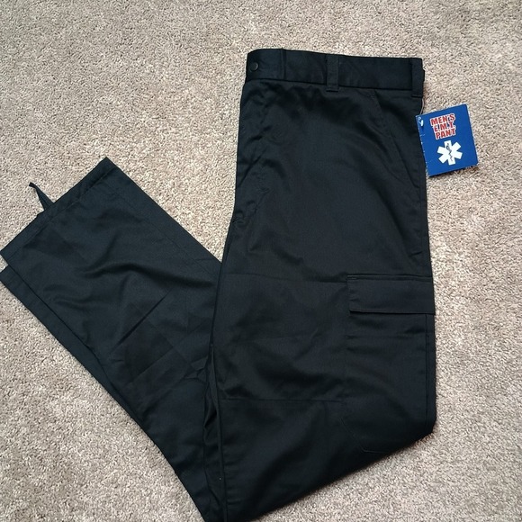 Rothco Mens EMT Pants Black XL Extra Large Long - Picture 1 of 6